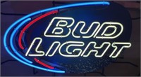 Bud light neon light approximately 31 x 19