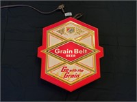 Heileman Grain Belt beer sign