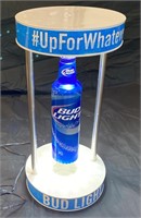 Bud light, LED spinning can display