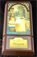 Hamm's lighted beer sign
