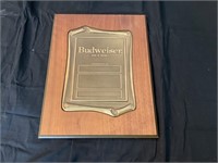 Budweiser plaque