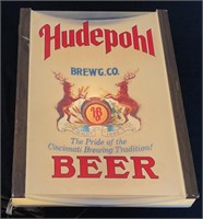 Hudepohl Beer Lighted sign