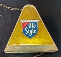 1960 Old Style beer light