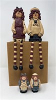 Shelf Sitter Raggedy Ann & Andy Figurines