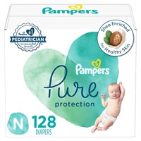 Pampers Pure Protection Diapers Newborn 128ct