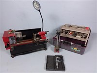 Micro Lathe Machine w/Accessories