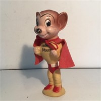 VINTAGE RUBBER MIGHTY MOUSE FIGURE