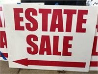 Estate Sale Yard Signs 3e