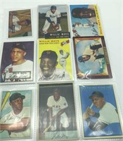 Willie Mays Baseball Cards Presumed to be