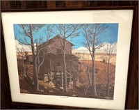 "Cox (Bean) Mill" Framed Print