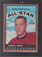 GORDIE HOWE 1966-67 TOPPS HOCKEY ALL-STAR #121