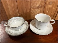 Noritake and Salem translucent tea cup and saucer