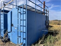 25 CUBIC METRE DOUBLE WALL LINED WATER TANK,