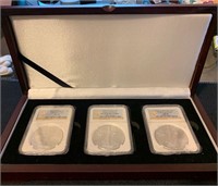 2014-W Silver Liberty Eagle Collector Set MS-70
