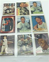 Mickey Mantle Baseball Cards Presumed to be