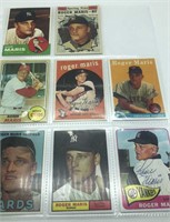 Roger Maris Baseball Cards Presumed to be