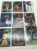 Kobe Bryant NBA Basketball Cards Presumed to be