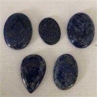 Oval Cut Afghani Lapis Lazuli  Gem Stone