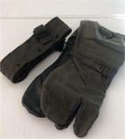 Military Style German Shooter’s Gloves Large,