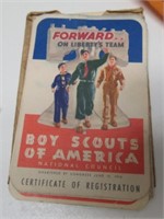 BOT SCOUT SCARVE BOOKLETS BADGES & PINS NICE CON.