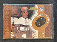 COURTNEY BROWN ROOKIE JERSEY CARD