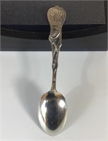 BATTLE MONUMENT BALTIMORE STERLING SILVER SPOON