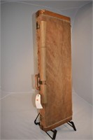 Ca. 1950's Stratocaster guitar case; as is