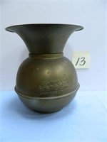 Lionel Union Pacific Railroad Brass Spittoon -