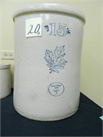 Western Stoneware 15 Gal. Triple Stamp Crock -