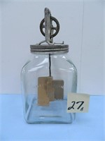 Dazey No. 80 Glass Butter Churn