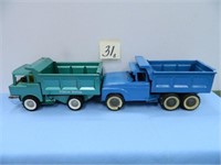 (2) Structo Dump Trucks