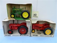 1:16 Scale McCormick WD-9 Tracor, Massey-Harris 44