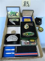 Flat of Several Newer John Deere Collector Pieces-
