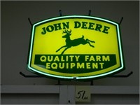 "Repro" John Deere Quality Farm Equipment Neon