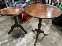 Pair Flip Top End Tables