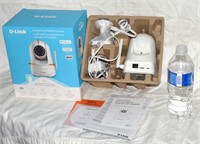 D-Link Security Camera With Box Papers Etc.