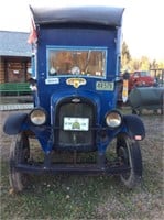 1927 Chevy  Blue Moose Bus