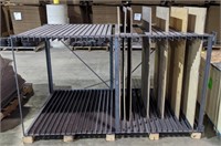 Metal Industrial Drying Rack. 6' Tall by 40" Wide