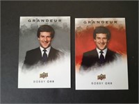 BOBBY ORR REGULAR & VARIANT GRANDEUR CARDS