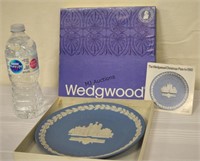 Wedgwood Chrismas Plate With Box Certificate 1980