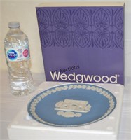 Wedgwood Christmas Plate With Box Etc.  1981