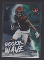 JA'MARR CHASE PLAYOFF ROOKIE WAVE INSERT