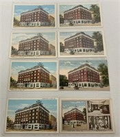 8 Rumely Hotel Post Cards