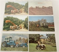 6 Ford New Holland Post Cards