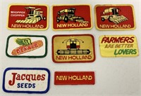 8 pcs New Holland and Seed Patches