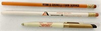 3 Allis Chalmers Pencils and Pen