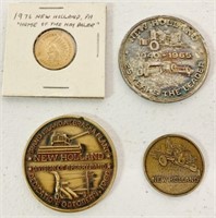 4 New Holland Coins