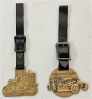 2 Allis Chalmers Construction Watchfobs