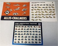 Allis Chalmers Folder and Ford Spec Sheets
