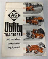 Allis Chalmers Utility Tractors and Equipment